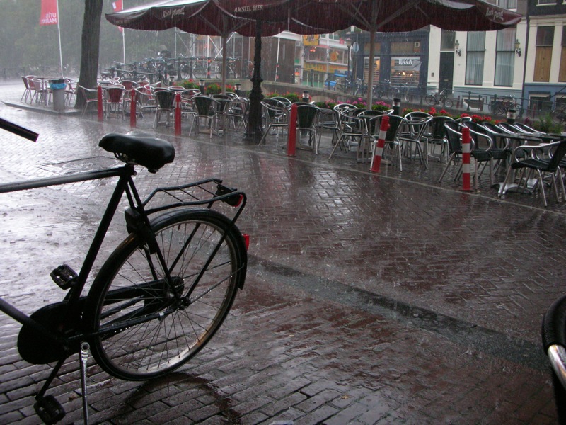 Amsterdam rain (my first Flickr photo)