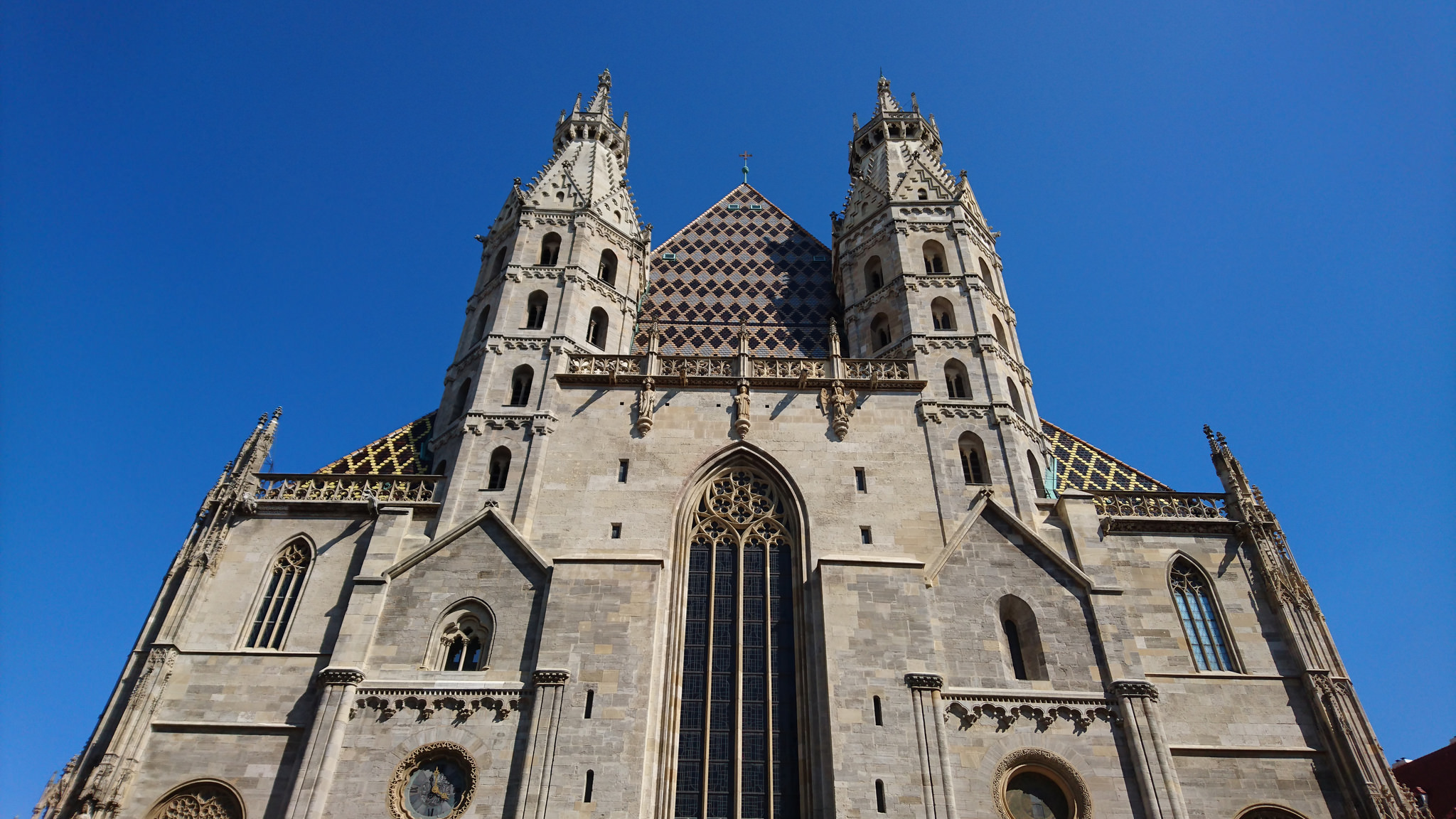 There are many beautiful churches and cathedrals in the city. Saint Stephen's cathedral is right in the heart of the shopping centre of the city.